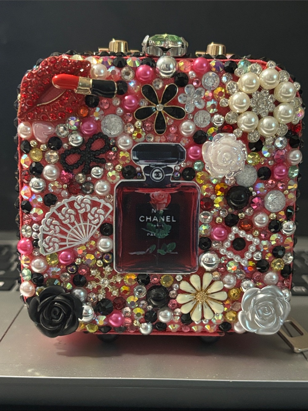 Handmade Designer Inspired Embellished Crossbody